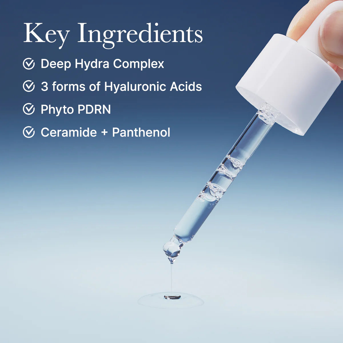 Arencia Deep Water Surge Serum, Hyaluronic Acid + PDRN + Ceramide (30ml)
