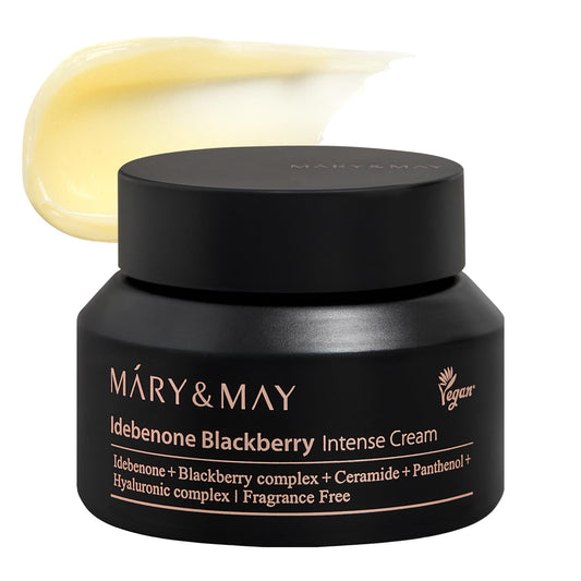 Mary&May - Idebenone Blackberry Intense Fragrance Free Cream (70g)