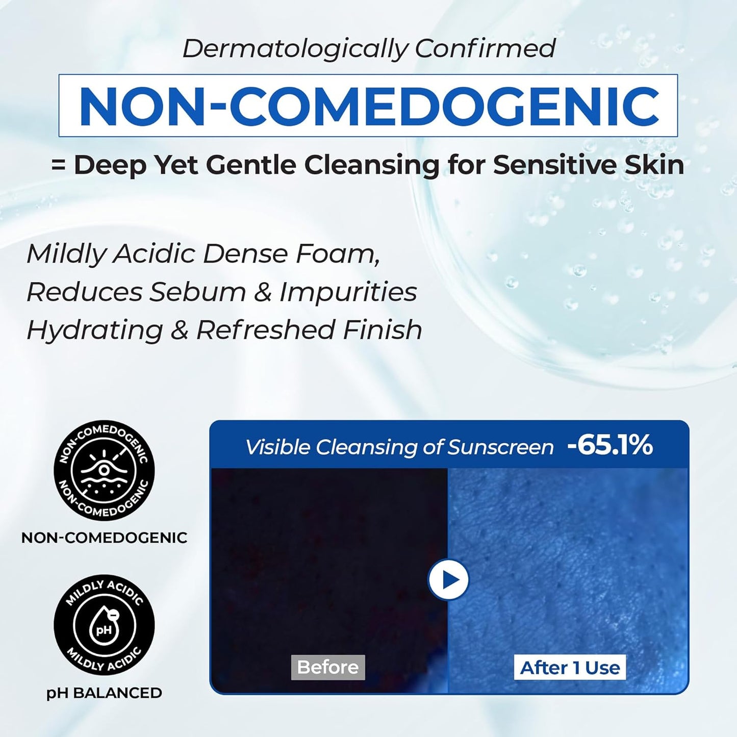 Jumiso - Pore Purifying Salicylic Acid with Blue Clay Foaming Cleanser (120g)