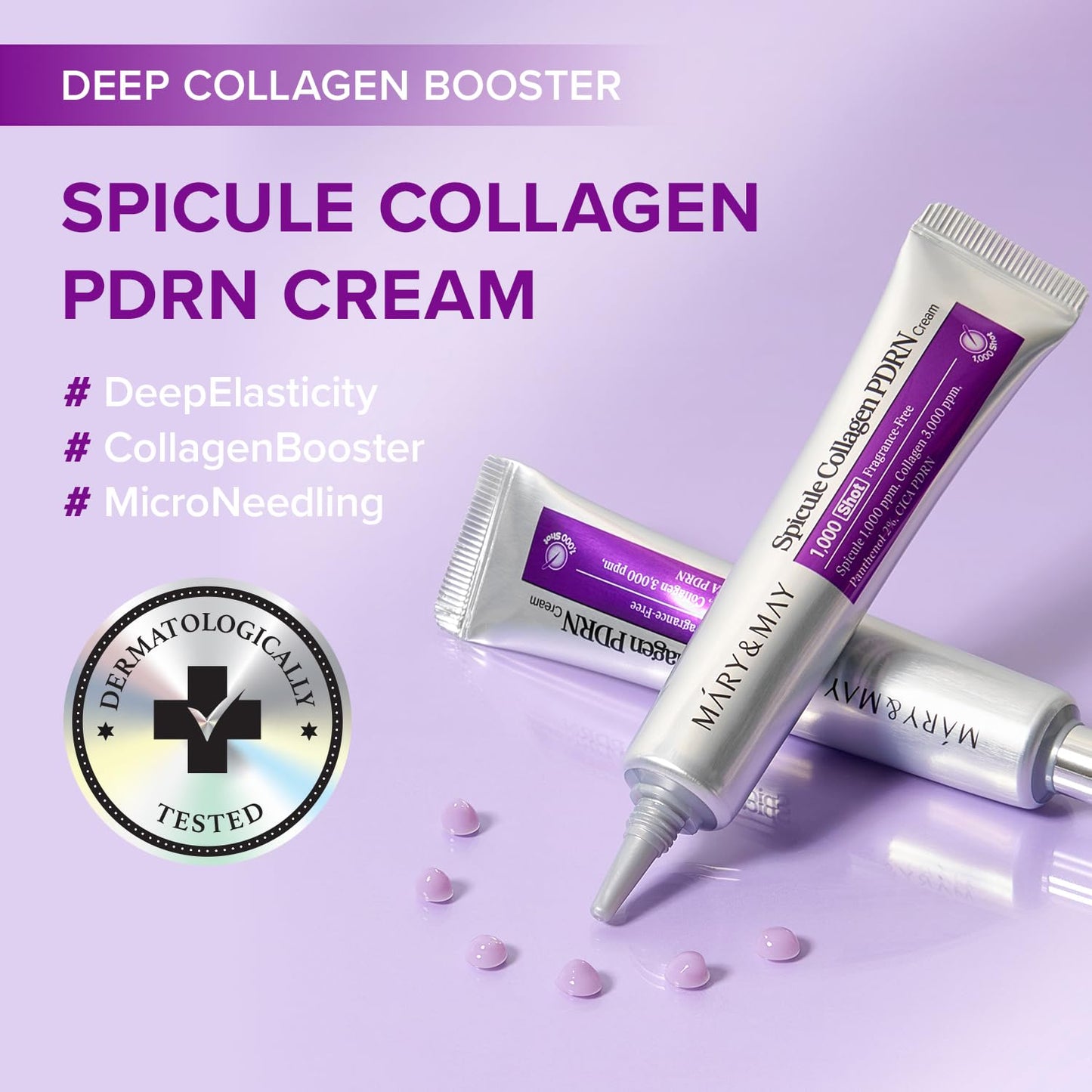 Mary&May - Spicule Collagen PDRN Cream (15g)