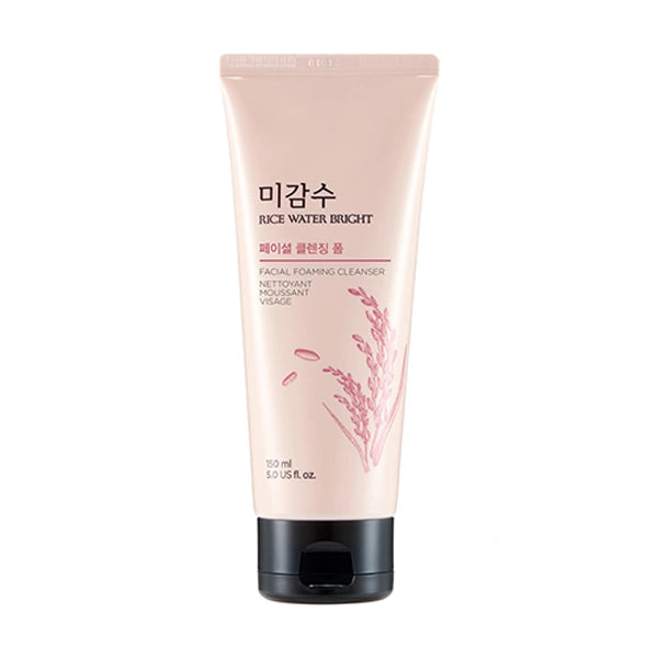 The Face Shop Rice Water Bright Foaming Cleanser Jumbo (300ml)