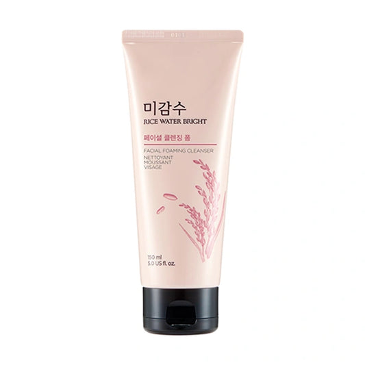 The Face Shop Rice Water Bright Foaming Cleanser Jumbo (300ml)