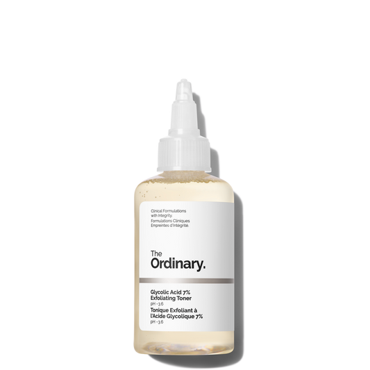 The Ordinary Glycolic Acid 7% Exfoliating Toner (240ml)